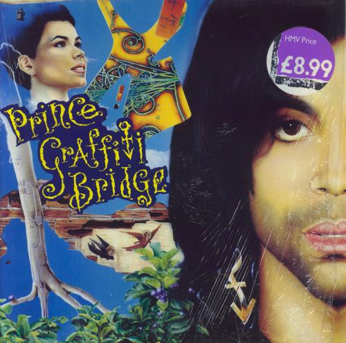 Prince Graffiti Bridge + Opened Shrink UK 2-LP vinyl record set
